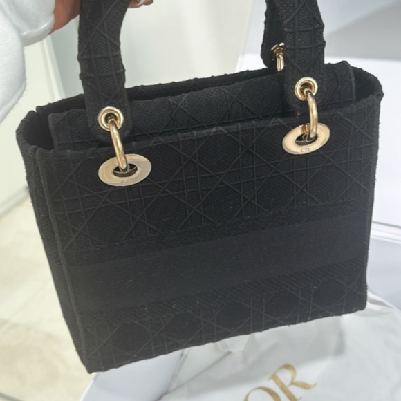 medium Lady D-Lite bag black - Picture 7 of 11